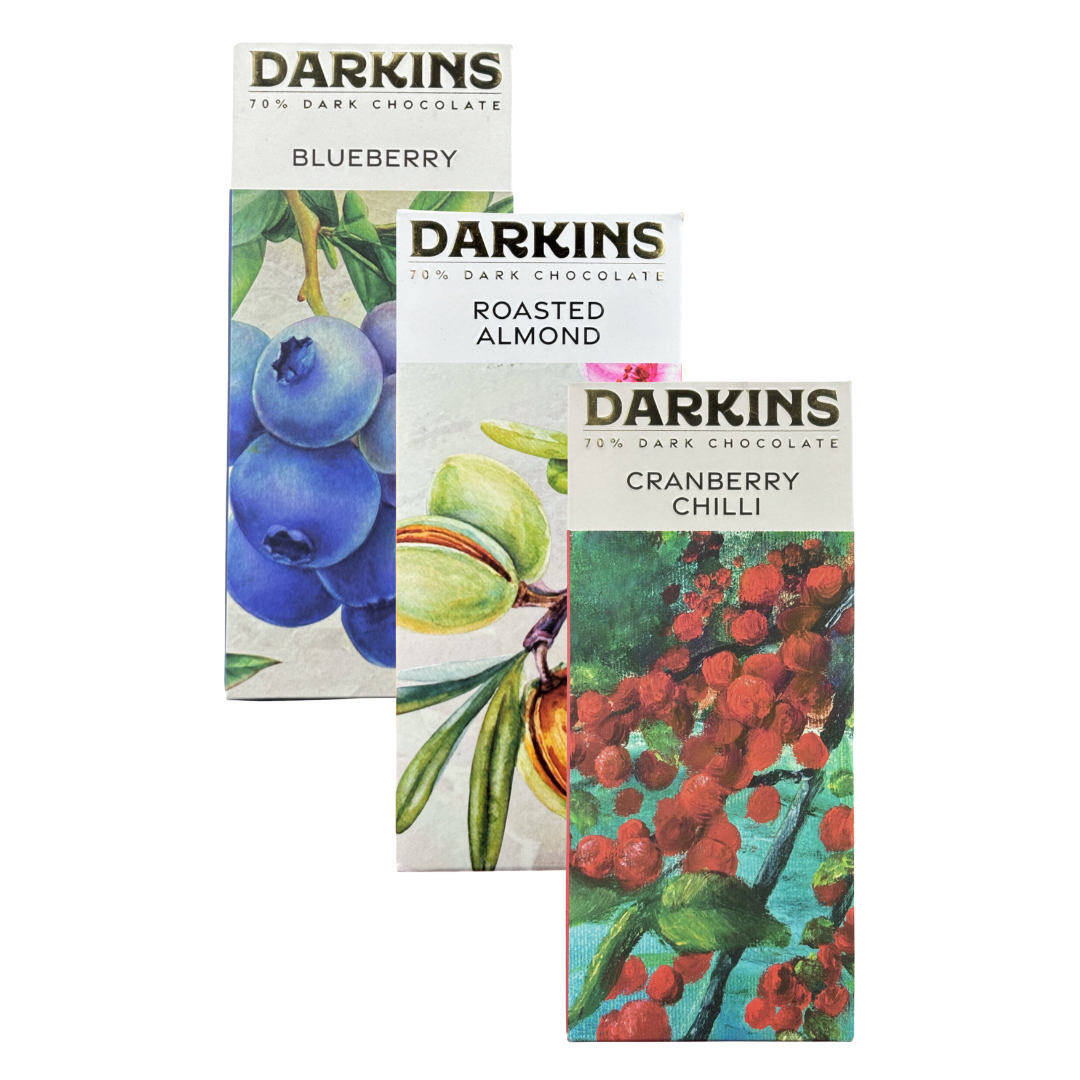 Load image into Gallery viewer, The Curtain Raiser - Best Selling Pack of 3 Darkins Bar - Darkins Chocolates