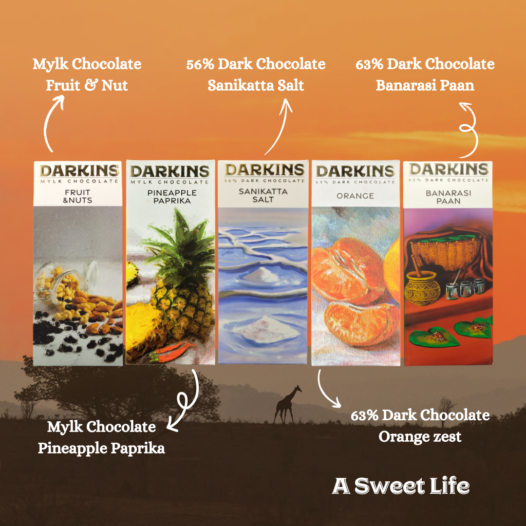 Load image into Gallery viewer, A Sweet Life Tasting Pack (5 x35g) - Darkins Chocolates