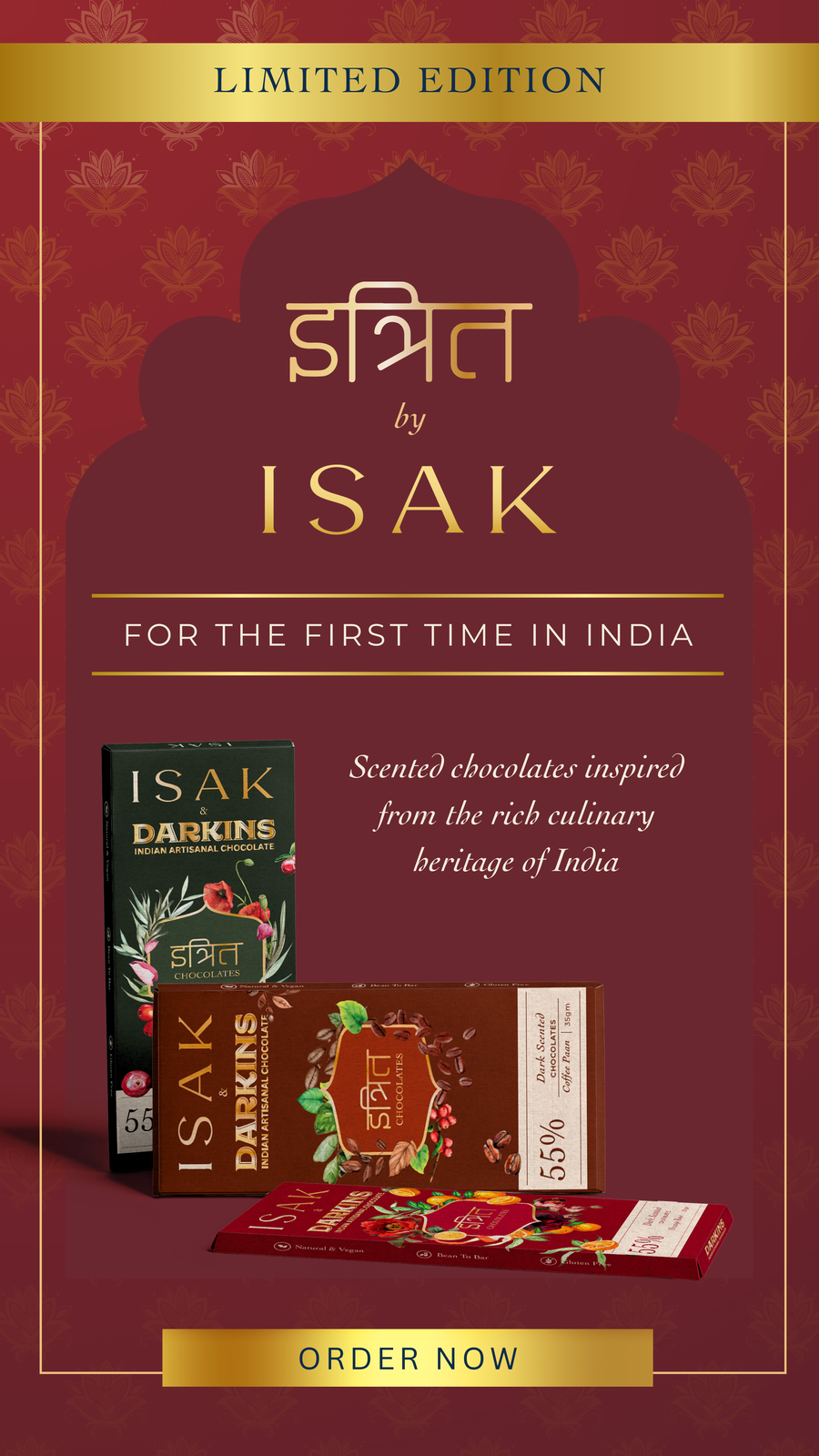 Load image into Gallery viewer, Mylk Artisanal Dark Scented Chocolate with Khus - Darkins Chocolates