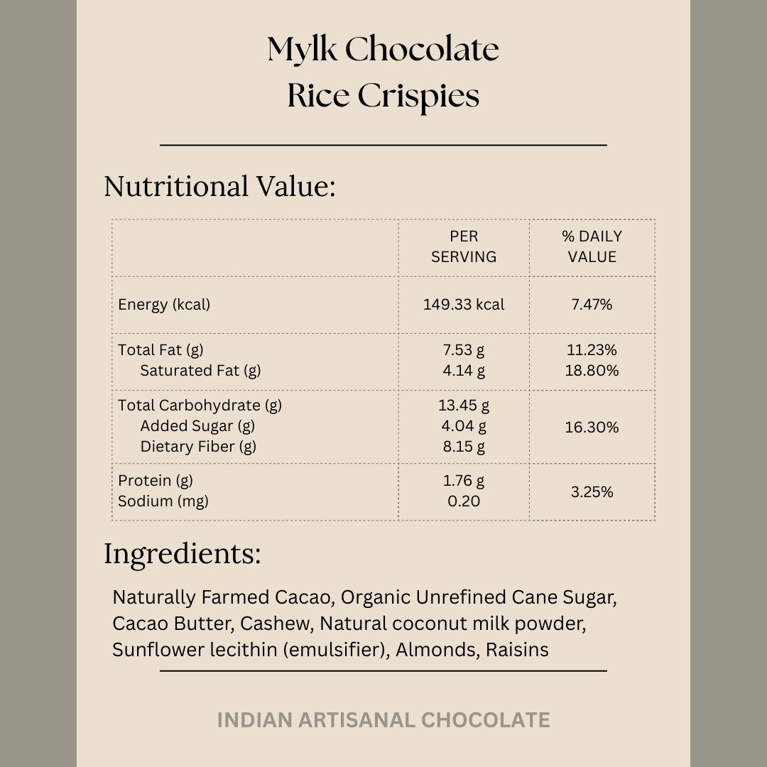 Load image into Gallery viewer, Mylk Chocolate with Rice Crispies - Darkins Chocolates