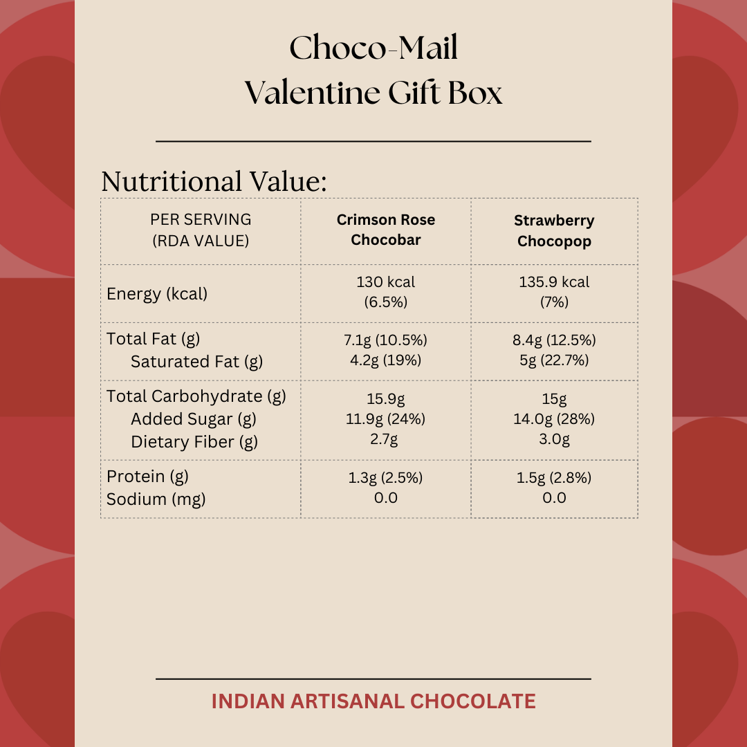 Valentine's Artisanal Chocolate Gift Box - Darkins Chocolates