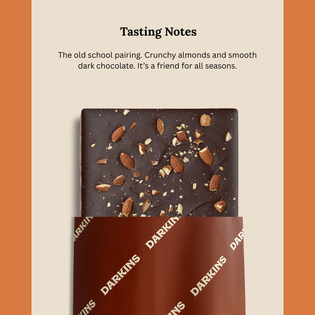 Load image into Gallery viewer, 70% Dark Chocolate Almond Crunch (Sugarfree)