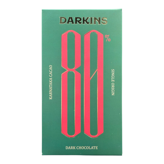 80% Single Origin Dark Chocolate- Karnataka