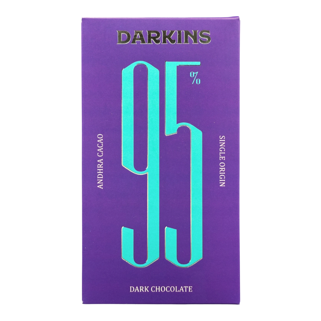 Load image into Gallery viewer, 95% Single Origin Dark Chocolate- Andhra Pradesh - Darkins Chocolates