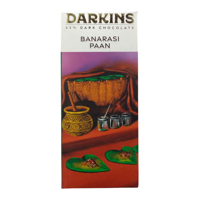 63% Artisanal Dark Chocolate with Paan