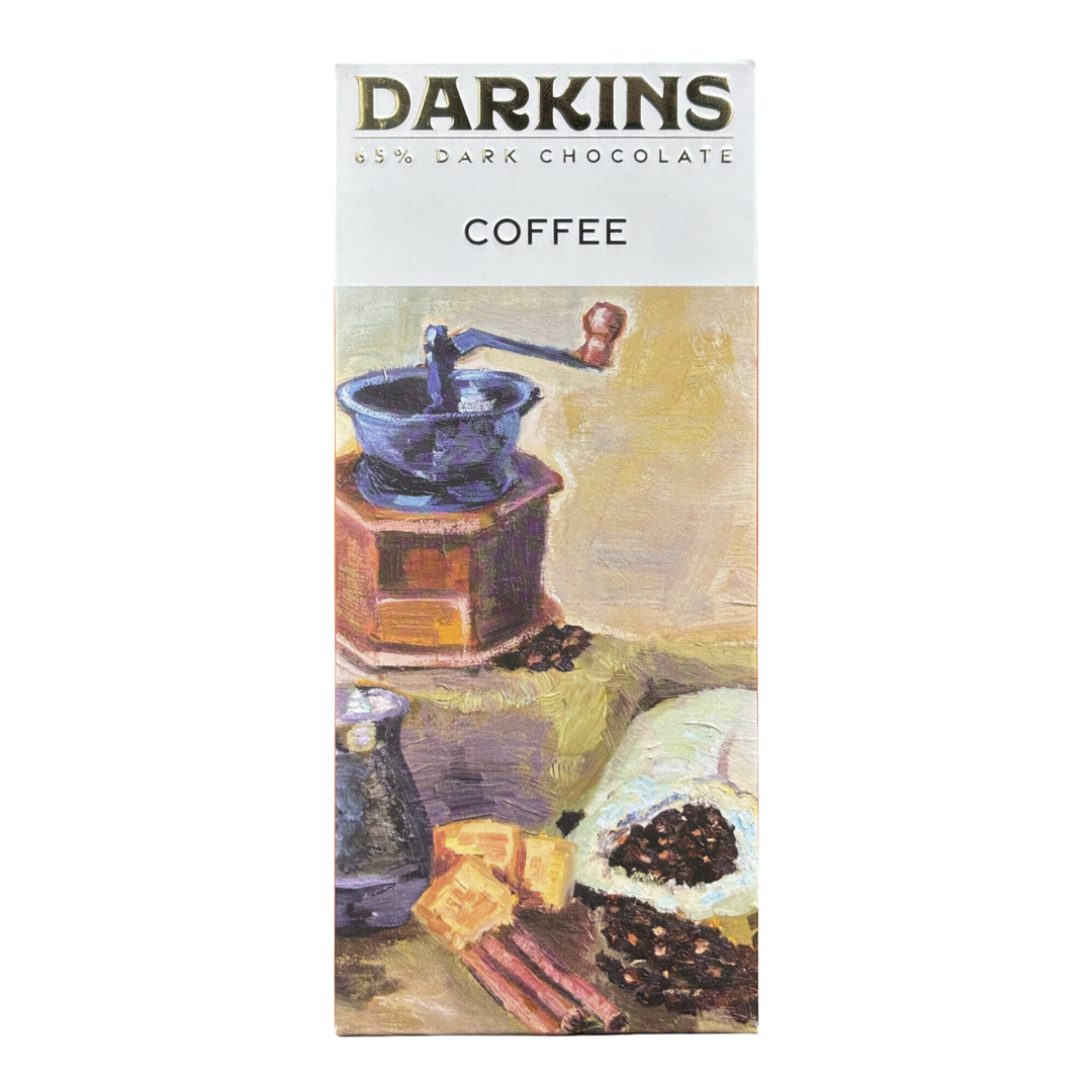 ちょこ 65% Dark Chocolate with Coffee – Darkins Chocolates