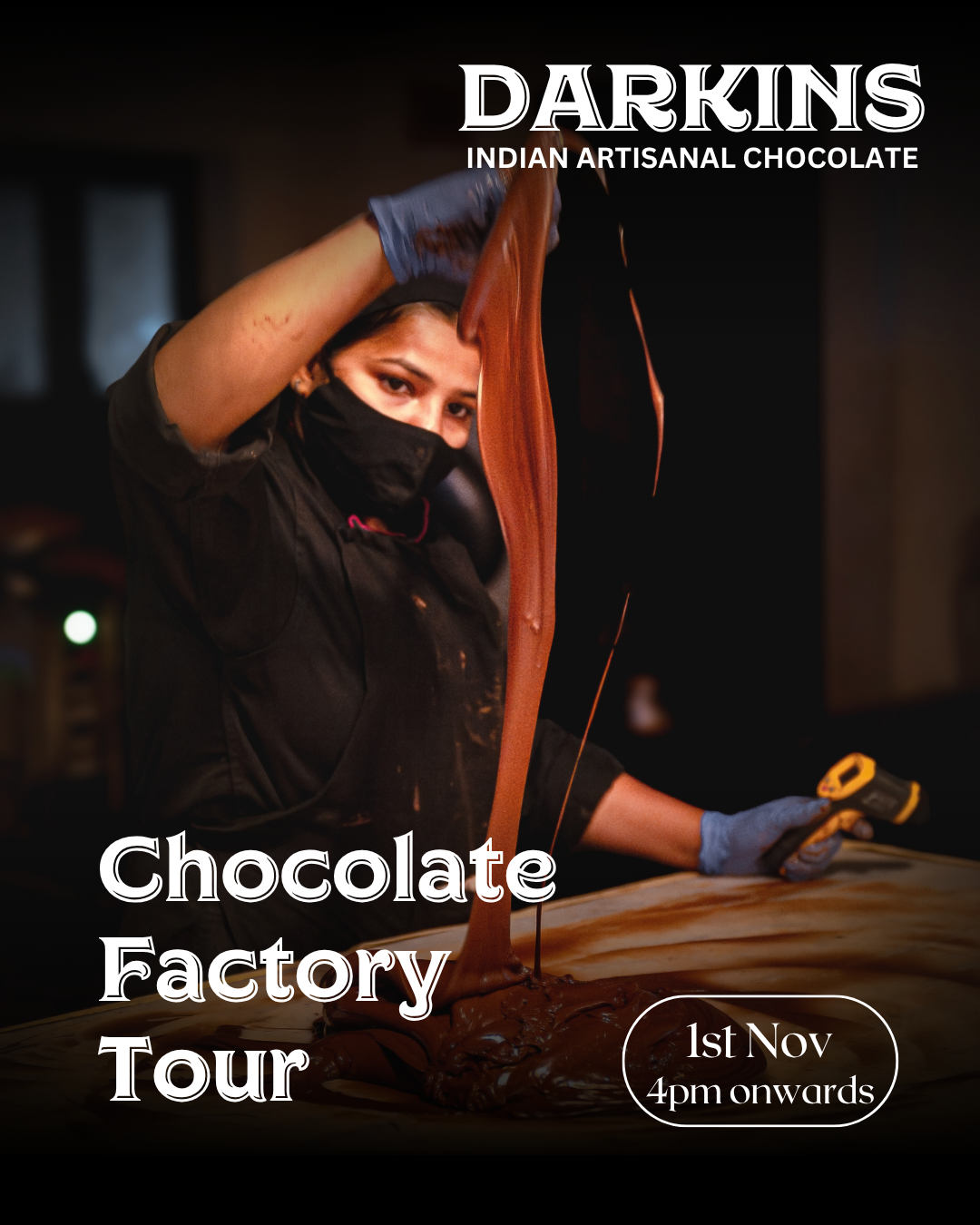 Chocolate Factory Tour - 1st Nov 2025 - Darkins Chocolates