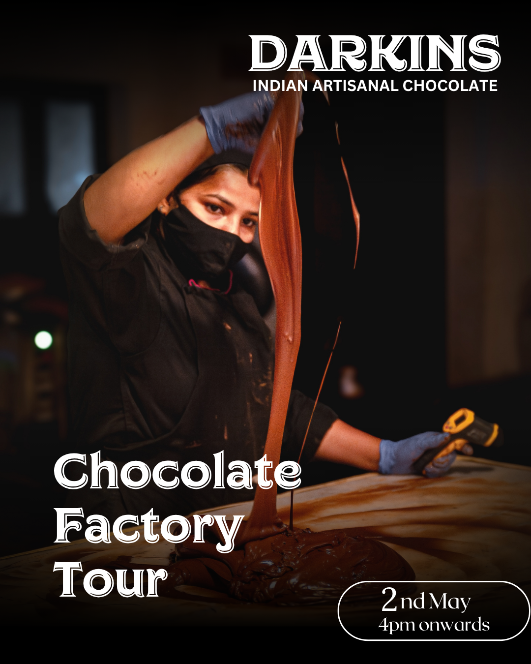 Chocolate Factory Tour  2nd May 2026 - Darkins Chocolates