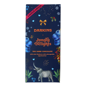 70% Dark Chocolate with Blueberry & Ashwagandha Superfood Bar (Calm Bar)