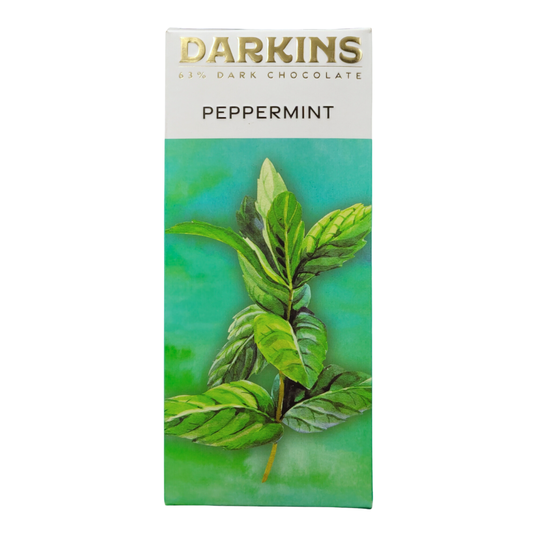 63% Artisanal Dark Chocolate with Peppermint