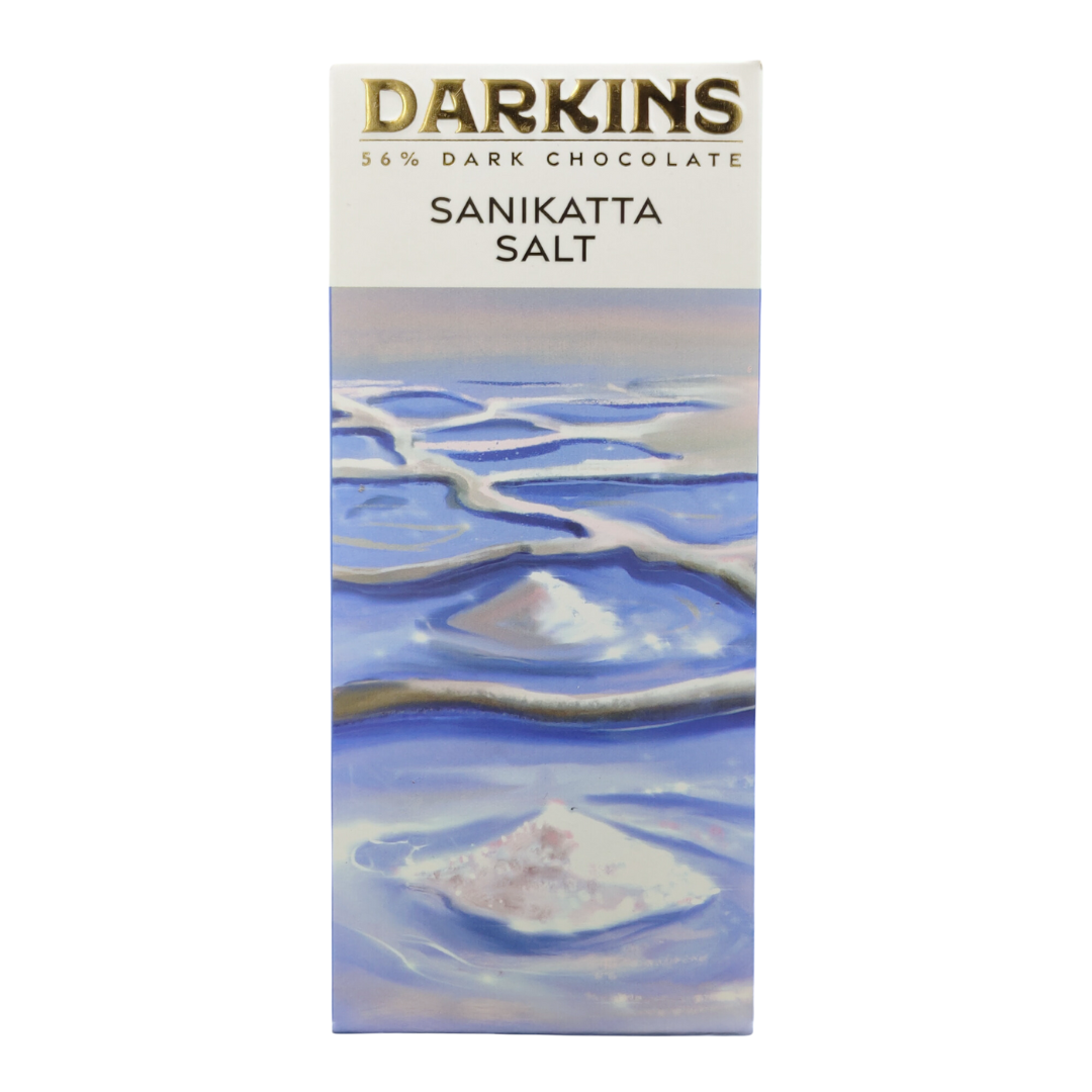 Load image into Gallery viewer, 56% Artisanal Dark Chocolate with Sanikatta Salt